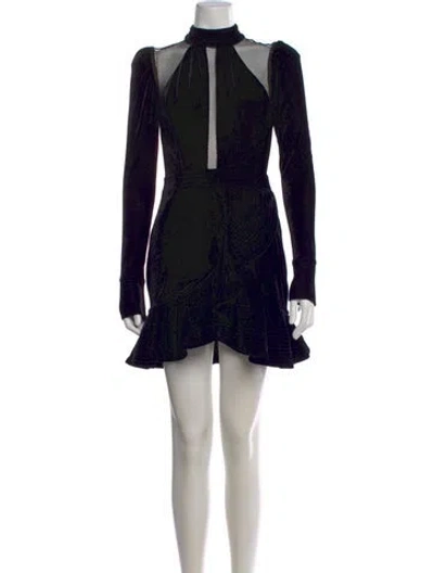 Pre-owned Patbo Printed Mini Dress In Multi