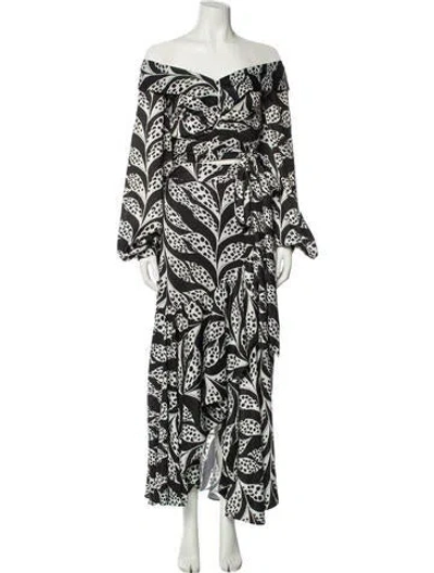 Pre-owned Patbo Printed Set In Black