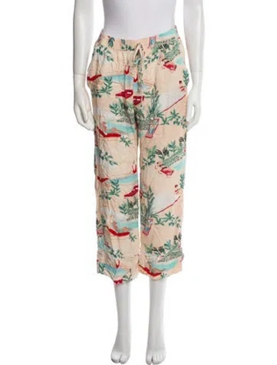 Pre-owned Patbo Printed Sweatpants In Neutral