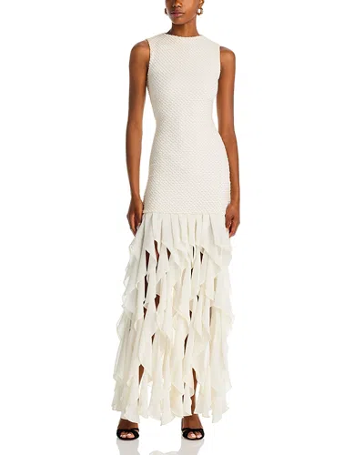 PATBO PATBO RUFFLED GOWN