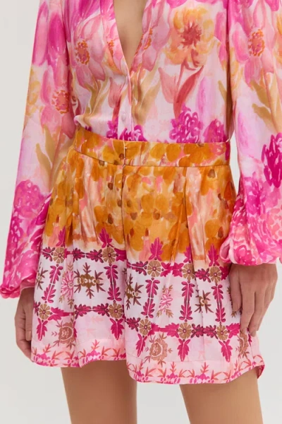Patbo Sintra Flower Short In Multi