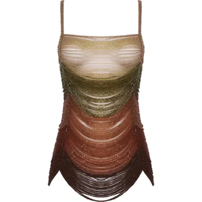 Patbo Solar Embroidery Top In Multi