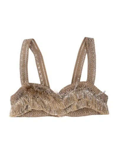Pre-owned Patbo Strapless Sports Bra In Neutrals