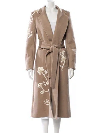 Pre-owned Patbo Trench Coat In Neutral