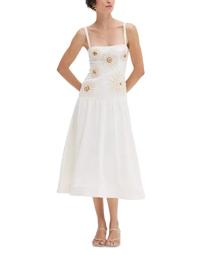 PATBO PATBO TROPICAL MIDI DRESS