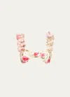 Patbo Viera Flutter Sleeve Bikini Top White In White