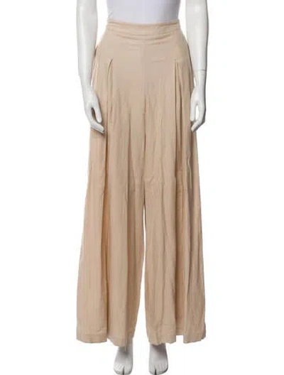 Pre-owned Patbo Wide Leg Pants In Neutral