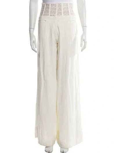 Pre-owned Patbo Wide Leg Pants In Neutrals