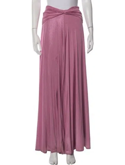 Pre-owned Patbo Wide Leg Pants In Pink