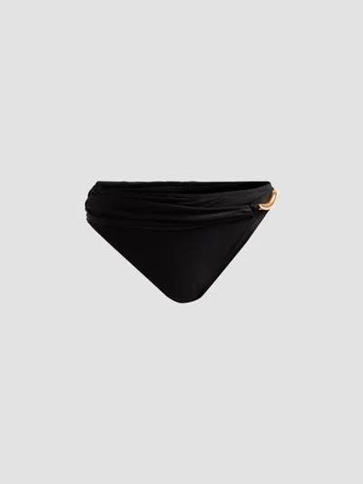 Patbo Women's Aurora High-rise Bikini Bottom In Black