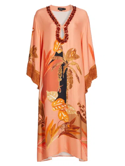 Patbo Women's Bananier Caftan Maxi Dress In Brown