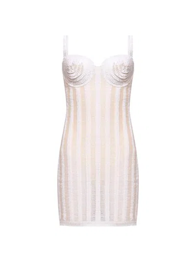 Patbo Women's Celeste Knit Minidress In White