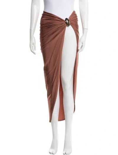 Pre-owned Patbo X Camila Coelho Cover-up W/ Tags In Brown