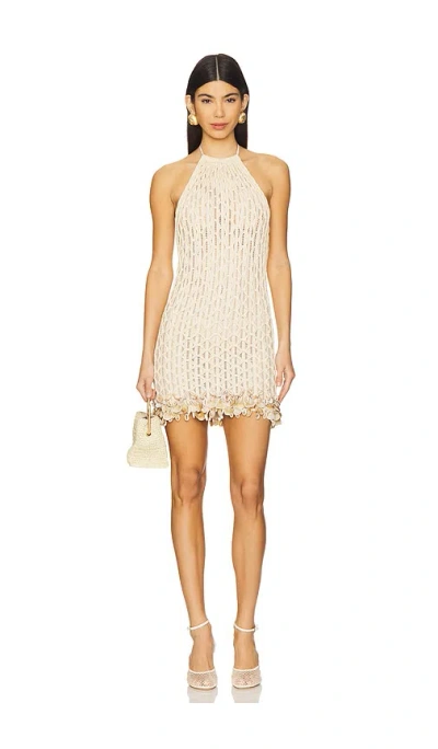 PATBO X CAMILA COELHO MESH MINI DRESS