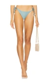 Patbo X Camila Coelho String Bikini Bottom In Blue