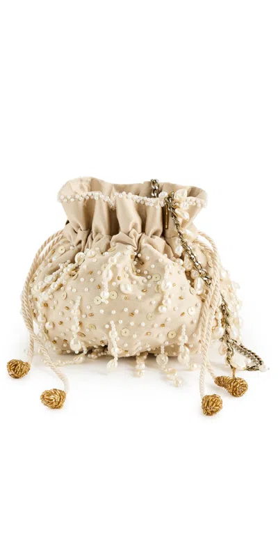 Patbo X Nannacay Ava Bag Beige And Gold