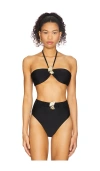 Patbo X Revolve Seashell Lycra Leaf Bikini Top