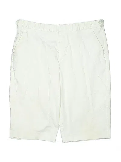 Pre-owned Patchington Khaki Shorts In White