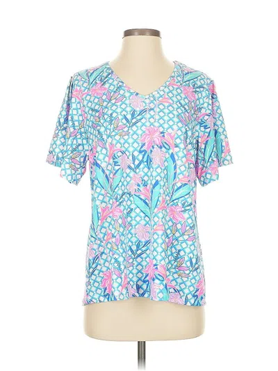 Pre-owned Patchington Short Sleeve T-shirt In Blue