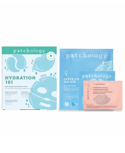 Patchology 3-pc. Hydration 1.0.1. Hydrating And Colling Skincare Kit In Transparent