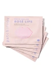 Patchology Serve Chilled Rose Lips Hydrating Lip Gels, Pack Of 5