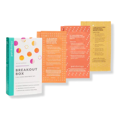 Patchology Breakout Box 3-in-1 Acne Treatment Kit