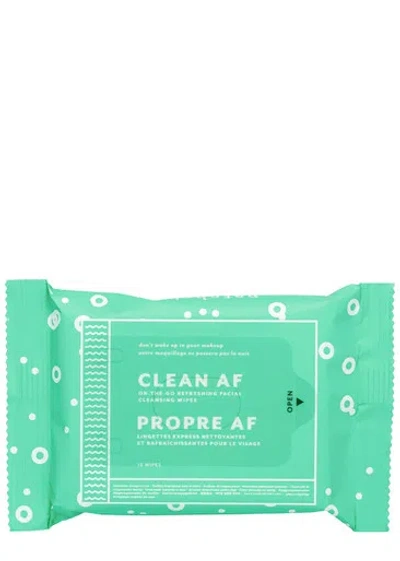 Patchology Clean Af On The Go Refreshing Facial Cleansing Wipes In White