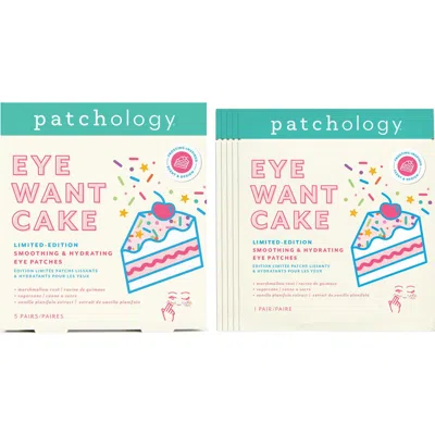 Patchology Eye Want Cake Smoothing & Hydrating 5-pack Eye Patches In No Color