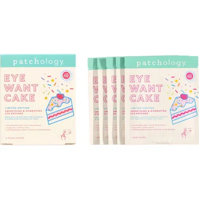 Patchology Eye Want Cake Smoothing & Hydrating 5-pack Eye Patches In No Color