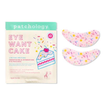 Patchology Eye Want Cake Smoothing & Hydrating Eye Patches - 1 Pair