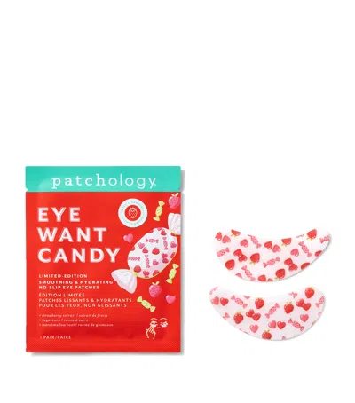 Patchology Eye Want Candy No-slip Eye Patches In Red