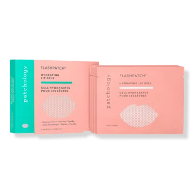 Patchology Flashpatch Hydrating Lip Gel Patches - 5 Ct