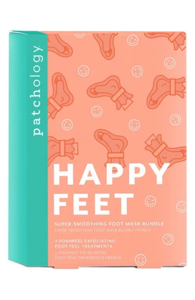 Patchology Happy Feet Super Smoothing Foot Mask Set $60 Value In No Color