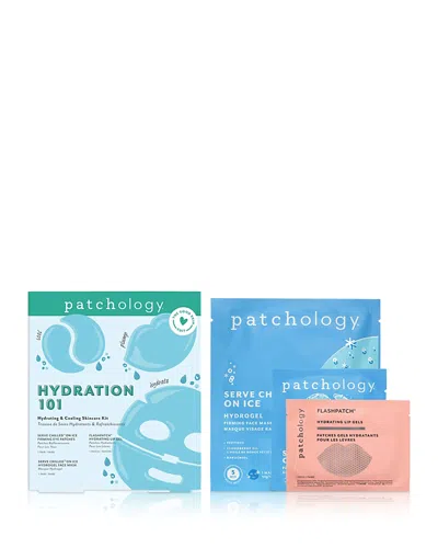Patchology Hydration 101 Hydrating & Cooling Skincare Gift Set In Transparent