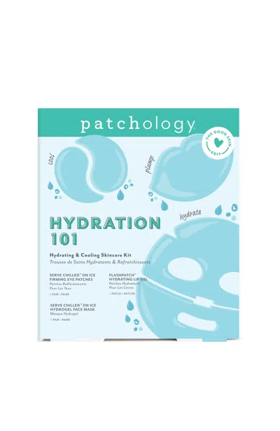 Patchology Hydration 1.o.1. Hydrating & Cooling Skincare Kit In Transparent