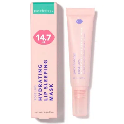 Patchology Ladies Rose Lip Hydrating Lip Sleeping Mask Cream 0.5 oz Skin Care 818262024968 In Transparent
