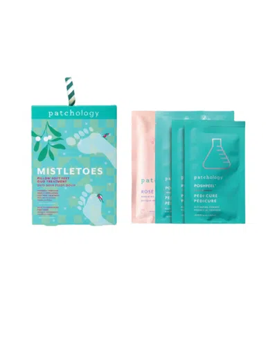 Patchology Mistletoes Foot Mask, 4-pack In No Color