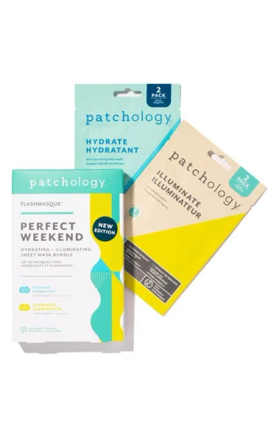 PATCHOLOGY PATCHOLOGY PERFECT WEEKEND HYDRATING & ILLUMINATING SHEET MASK DUO SET
