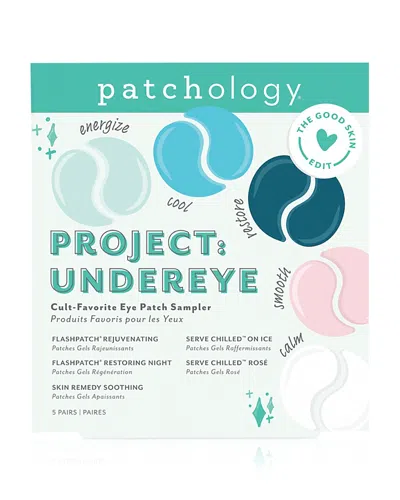 Patchology Project Undereye Cult Favorite Eye Patch Sampler Gift Set In Transparent