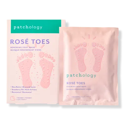 Patchology Rose Toes Renewing Heel & Foot Mask
