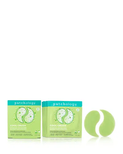 Patchology Serve Chilled Cool Crush 5-pack Hydrogel Eye Patches In Green