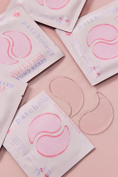 Patchology Serve Chilled Eye Gel Set In Rose At Urban Outfitters In Pink
