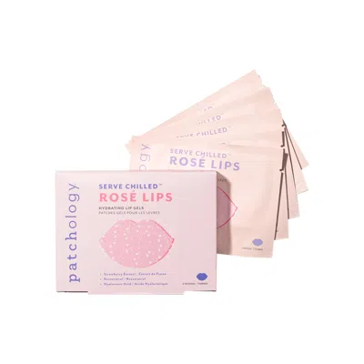 Patchology Serve Chilled Rosé Lip Gel In 5 Packs