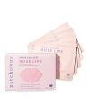 Patchology Serve Chilled Rose Lips Hydrating Lip Gels, Pack Of 5