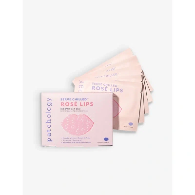Patchology Serve Chilled Rosé Lips Pack Of Five Gel Patches In Pink