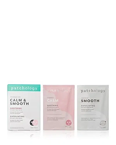 Patchology Smartmud Duo Calm & Smooth No Mess Mud Masks In Multi