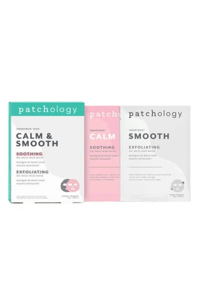 Patchology Smartmud™ Duo Calm & Smooth Sheet Masks