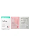 Patchology Smartmud™ Duo Calm & Smooth Sheet Masks
