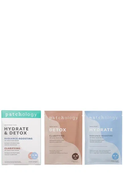 Patchology Smartmud Duo Hydrate & Detox In White