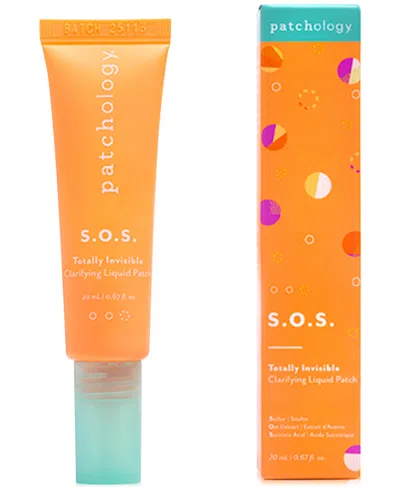 Patchology S.o.s. Totally Invisible Clarifying Liquid Patch In Transparent